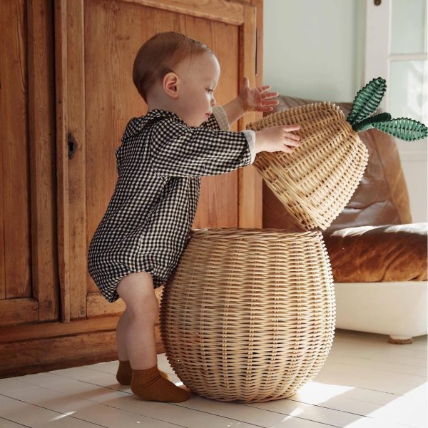 Hand-woven Sydney-shaped sundry basket Bathroom Dirty Clothes Basket Toy Storage Basket Hotel Homestay Decorative Storage Basket - Image 2